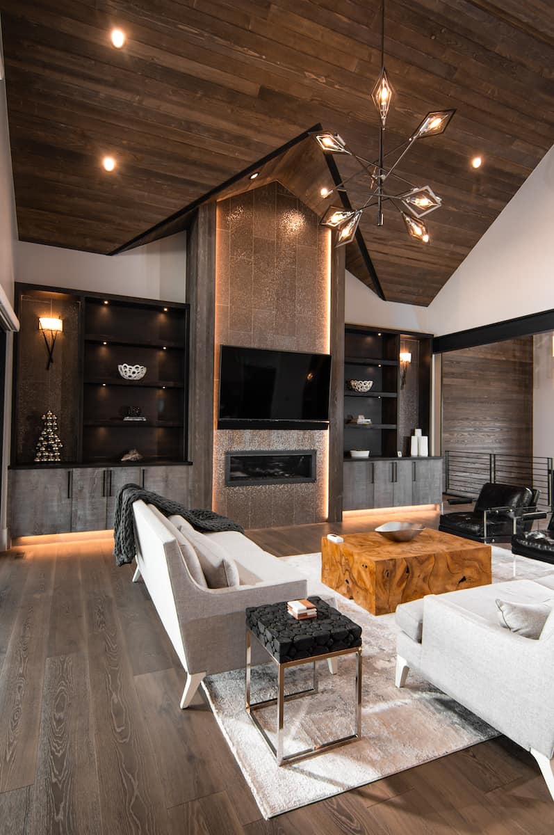 Great Room: Ceiling of this 2-Bedroom,2970 Sq Ft Plan -161-1143
