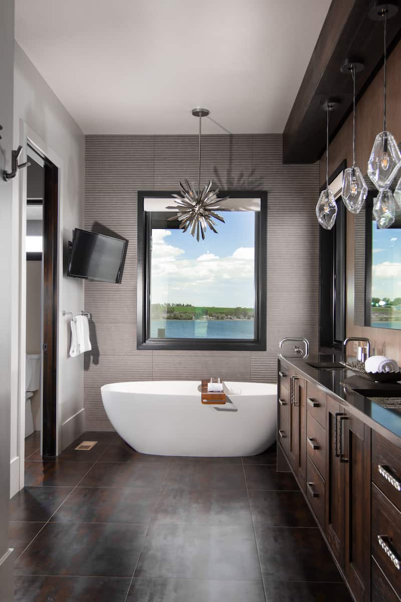 Master Bathroom: Tub of this 2-Bedroom,2970 Sq Ft Plan -161-1143
