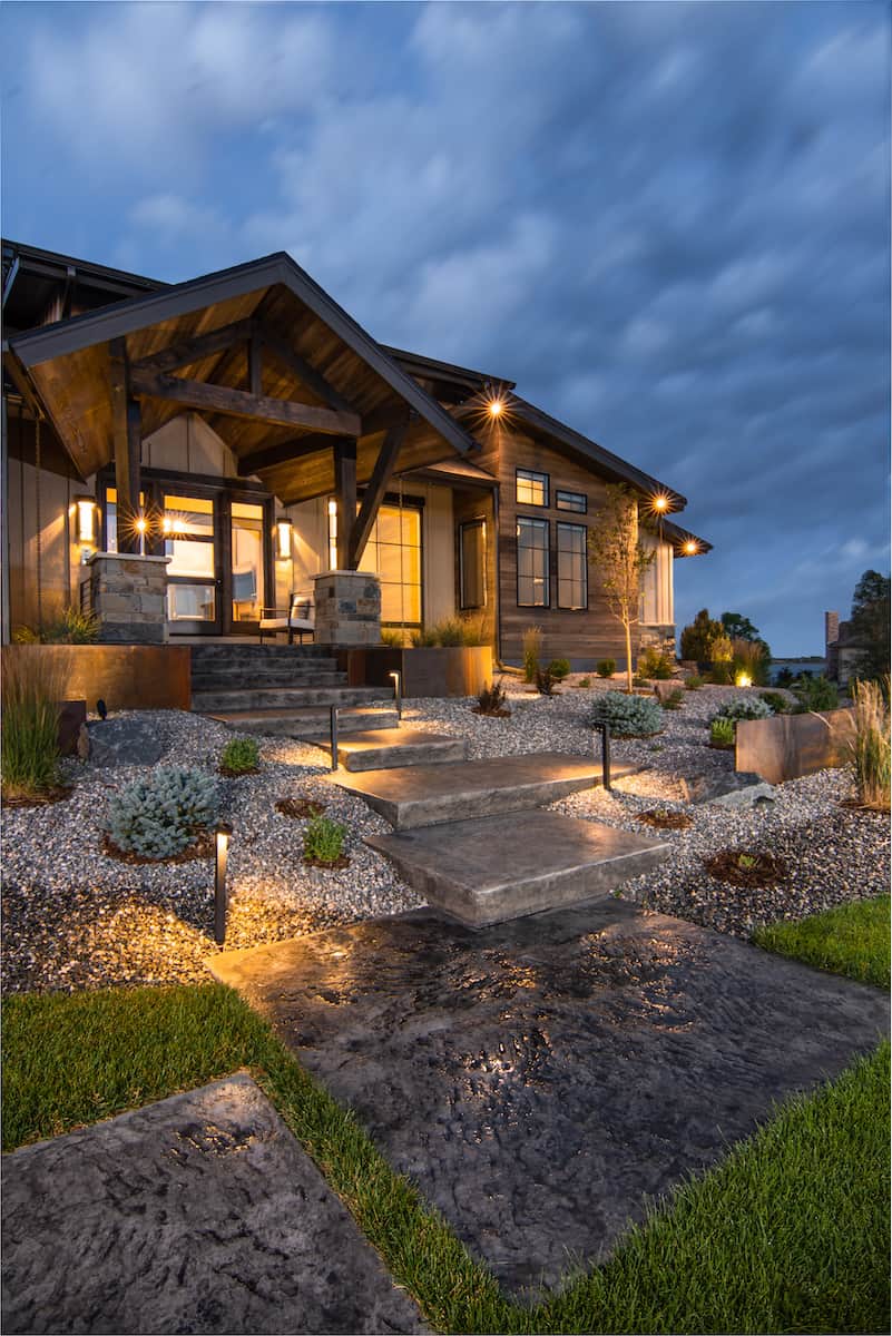 Landscaping of this 2-Bedroom,2970 Sq Ft Plan -161-1143