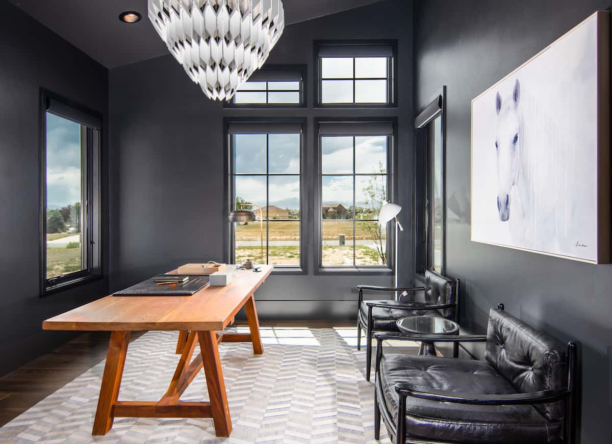 Home Office of this 2-Bedroom,2970 Sq Ft Plan -161-1143