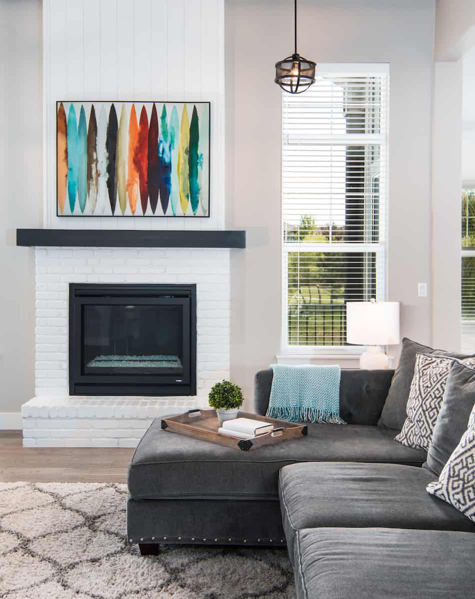 Great Room: Fireplace of this 4-Bedroom,3338 Sq Ft Plan -161-1144
