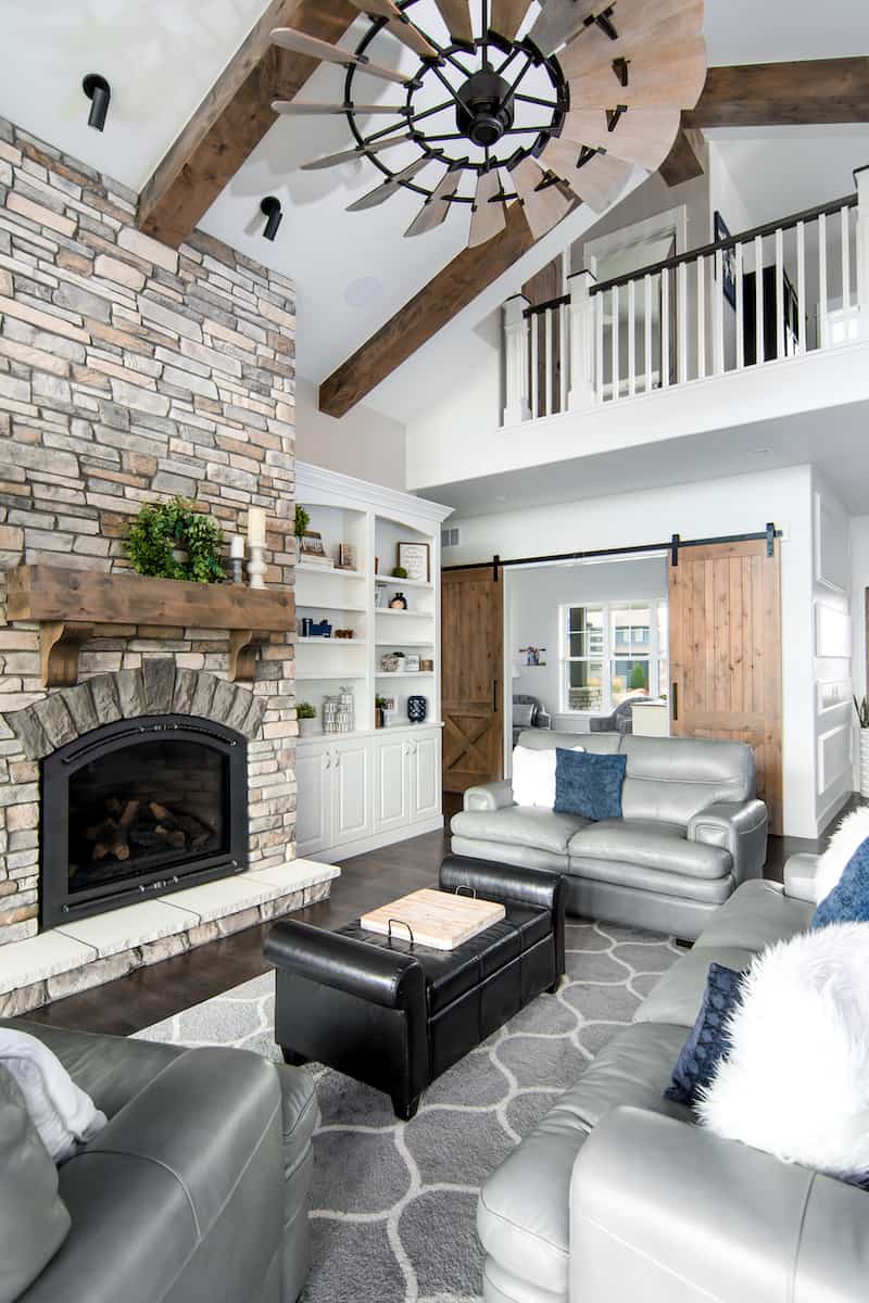 Family Room of this 4-Bedroom,3907 Sq Ft Plan -161-1145