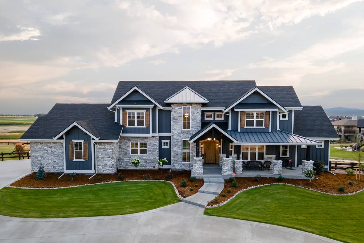 Texas Style luxury house (ThePlanCollection: Plan #161-1145)