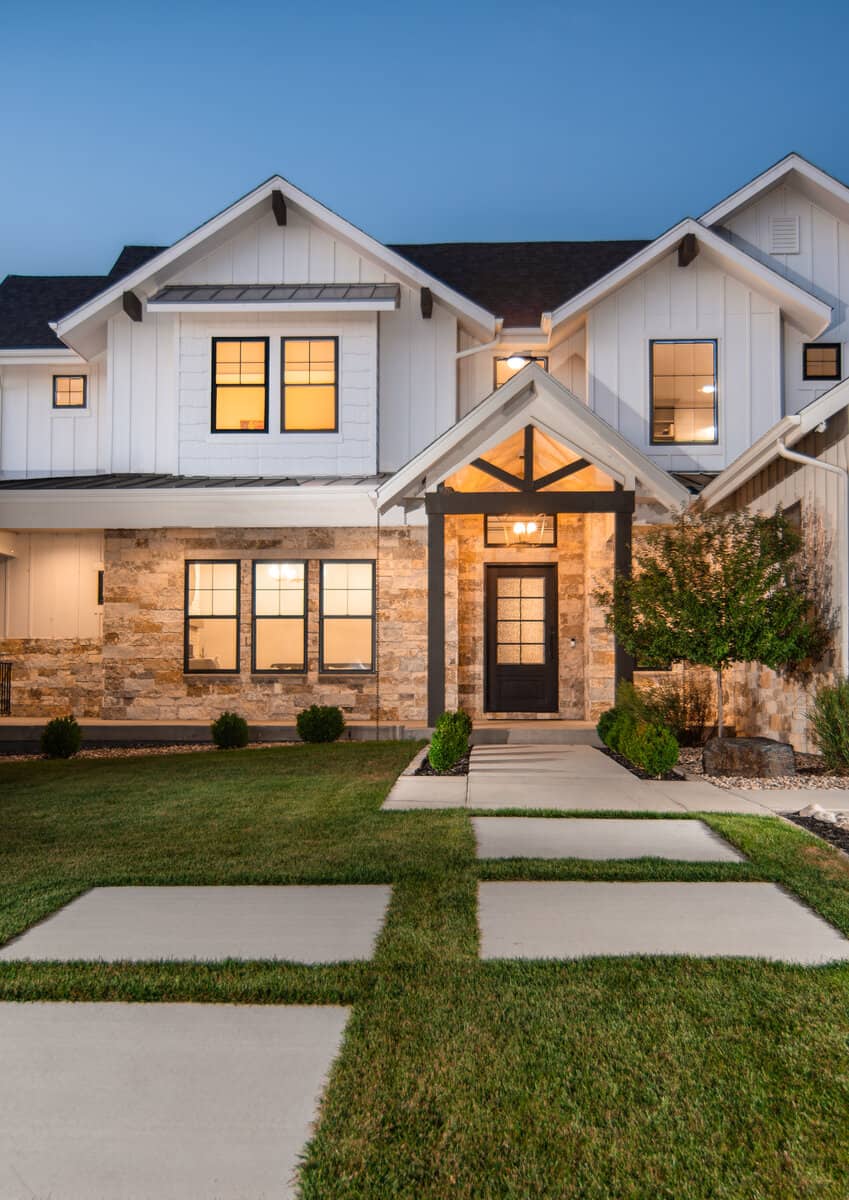 Front Door of this 4-Bedroom,3717 Sq Ft Plan -161-1149