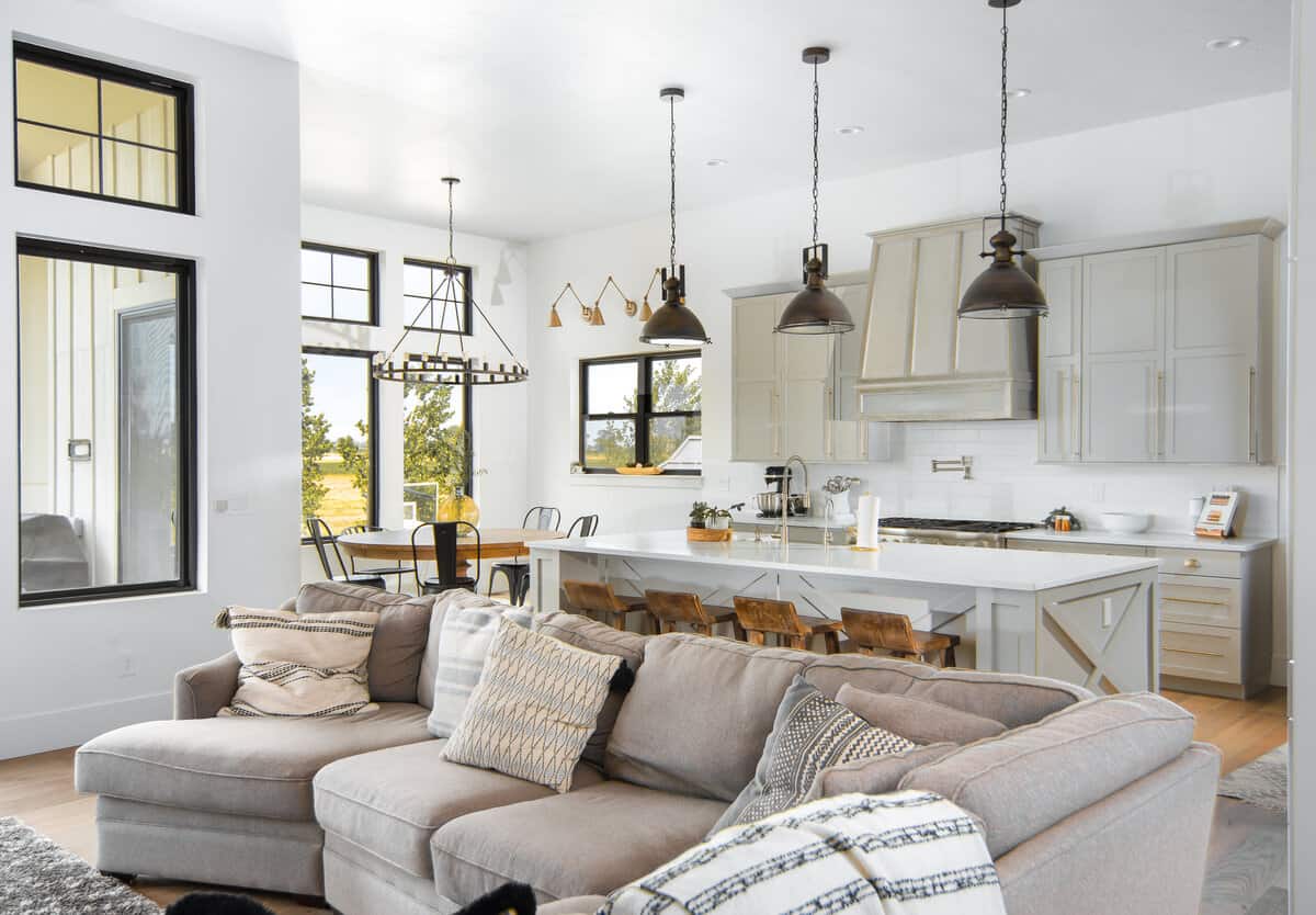 Living Room of this 4-Bedroom,3717 Sq Ft Plan -161-1149