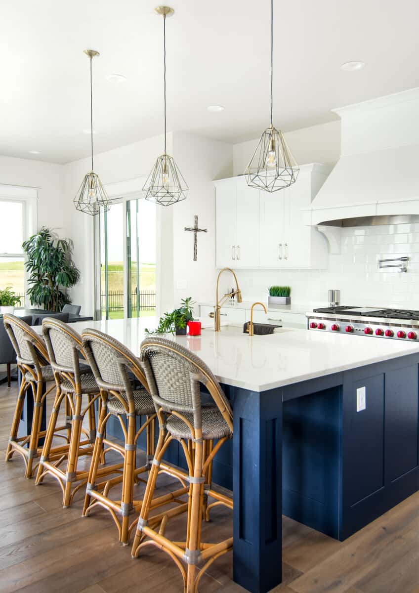 Kitchen: Breakfast Bar of this 4-Bedroom,3149 Sq Ft Plan -161-1151