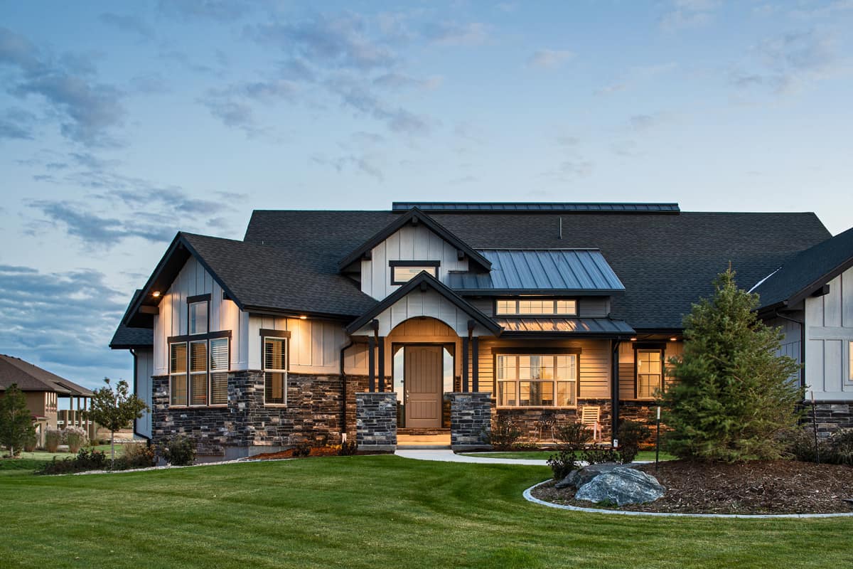 Front Door of this 2-Bedroom,2767 Sq Ft Plan -161-1154