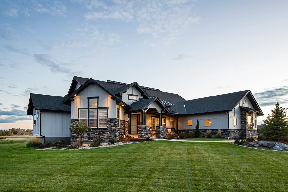 Left Side View of this 2-Bedroom,2767 Sq Ft Plan -161-1154