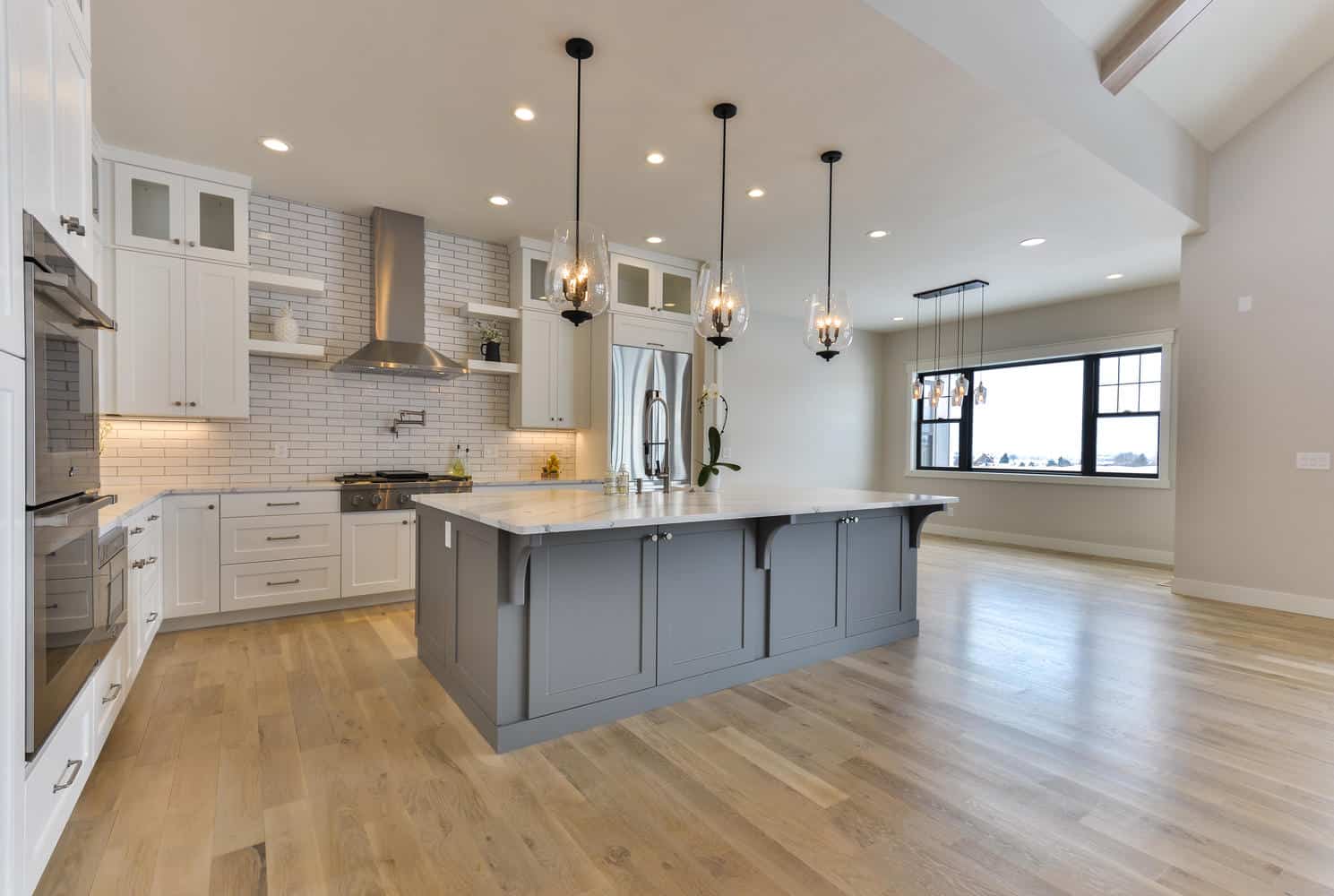 Kitchen: Kitchen Island of this 4-Bedroom,3674 Sq Ft Plan -161-1155