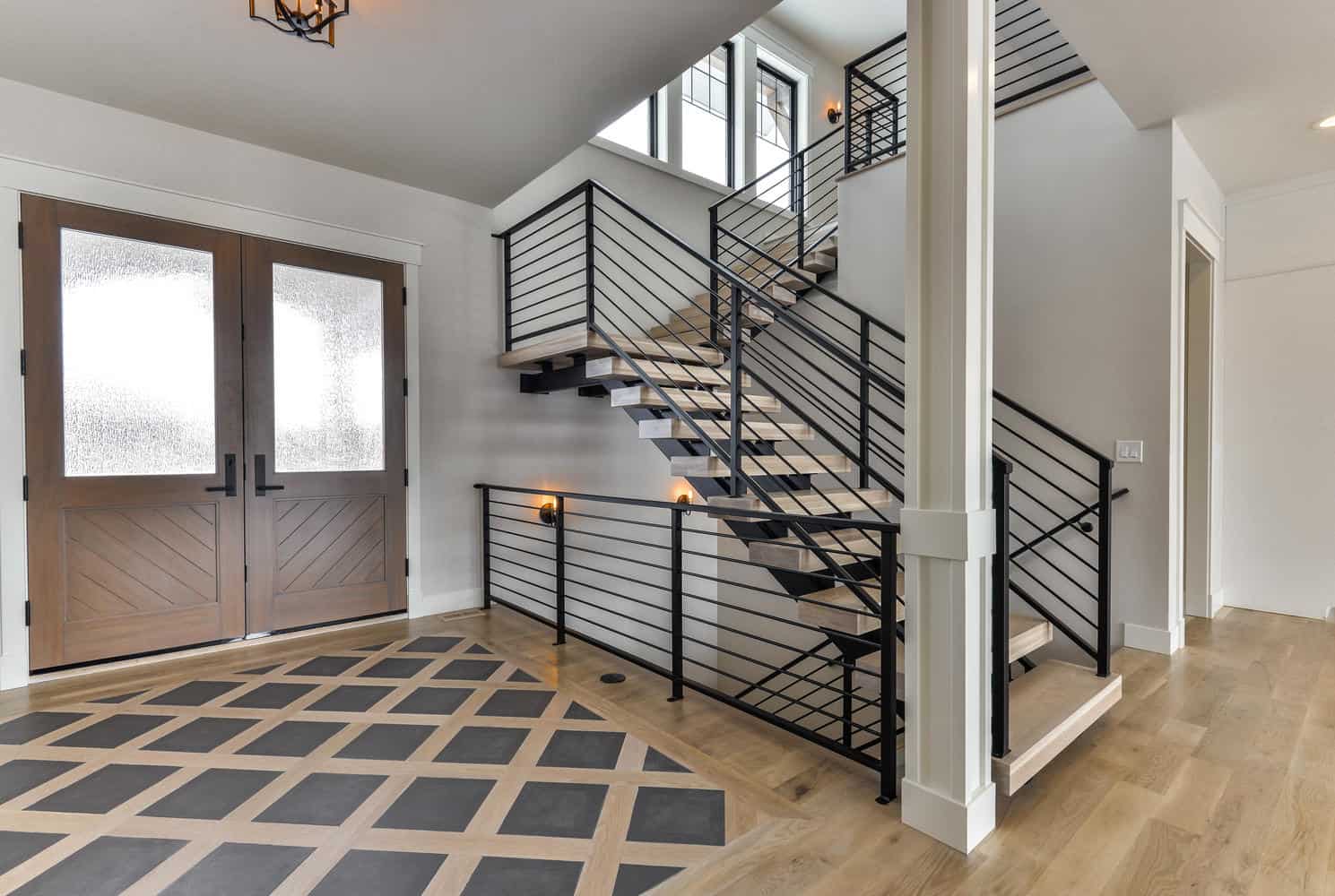 Entry Hall: Staircase of this 4-Bedroom,3674 Sq Ft Plan -161-1155