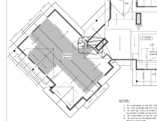 Bonus Room of Luxury Plan #161-1160