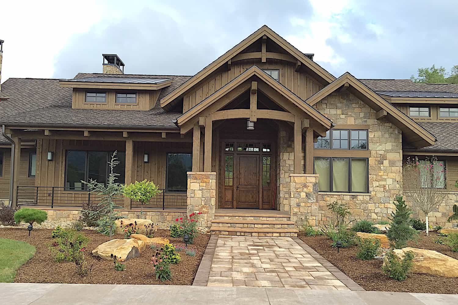 Front Door of this 2-Bedroom,3623 Sq Ft Plan -161-1160