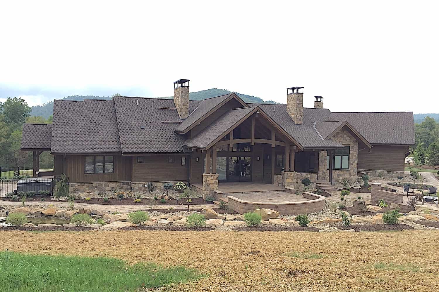 Rear View of this 2-Bedroom,3623 Sq Ft Plan -161-1160