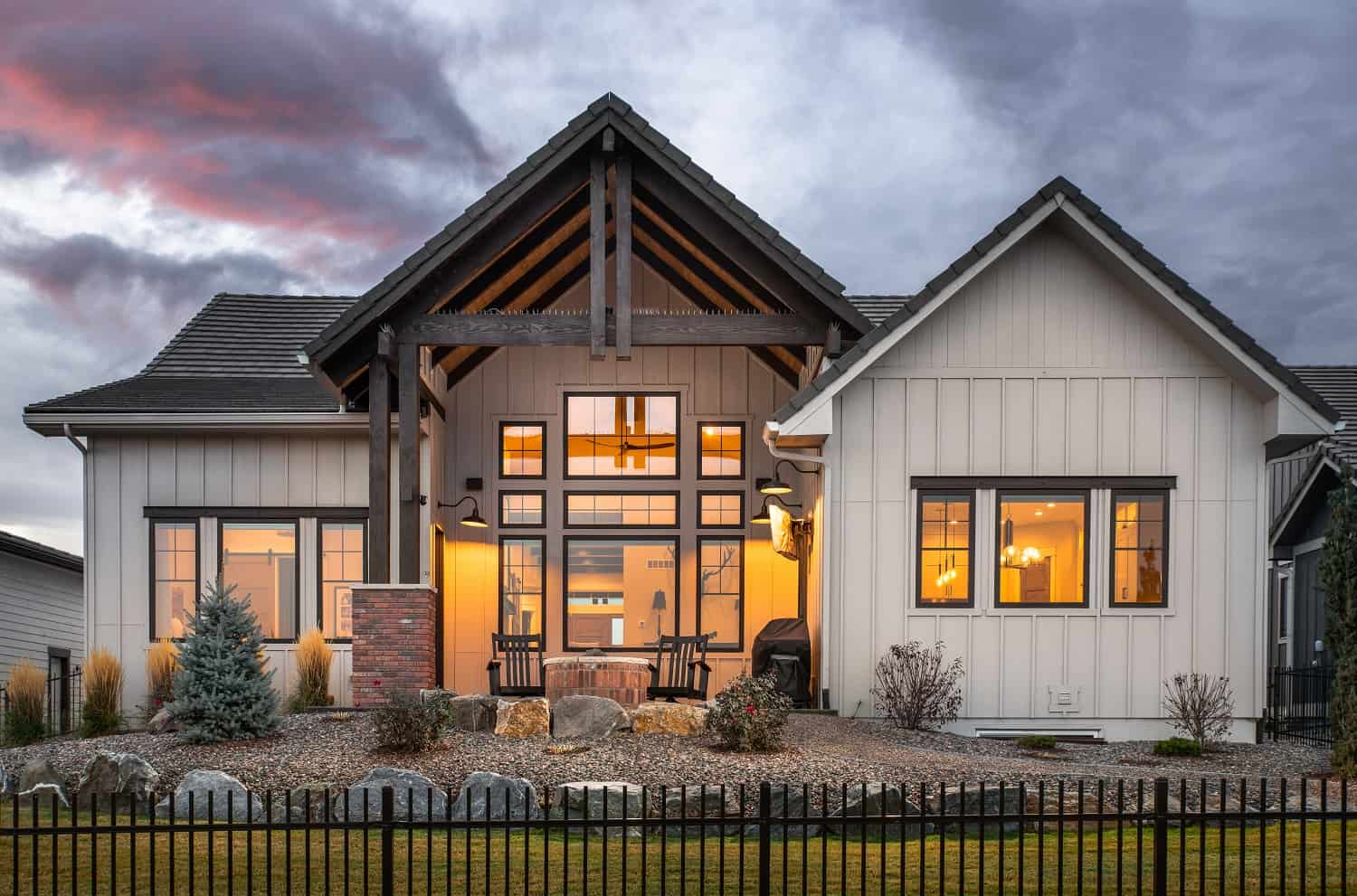 Rear View of this 2-Bedroom,2346 Sq Ft Plan -161-1167
