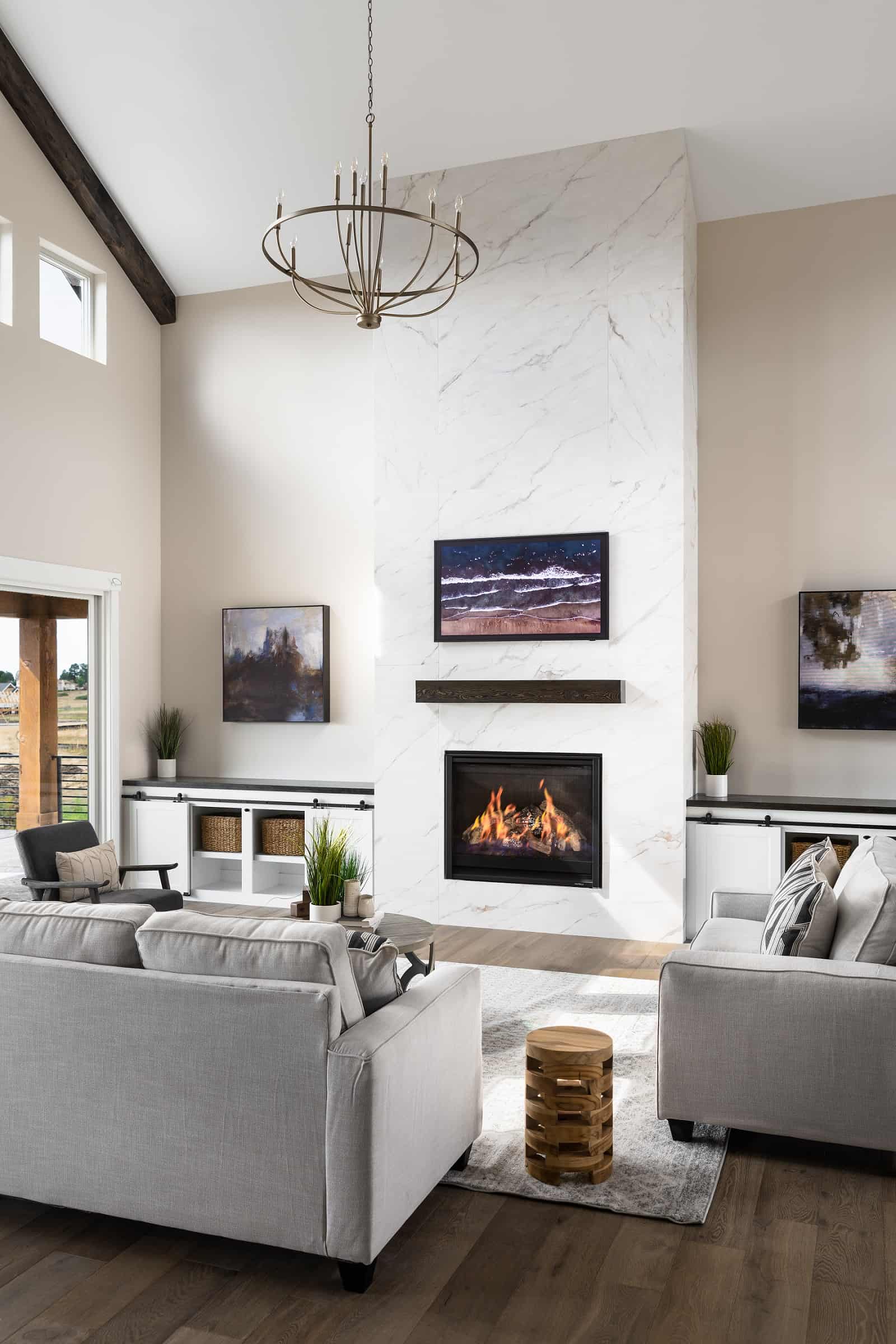 Great Room of this 2-Bedroom,3557 Sq Ft Plan -161-1180