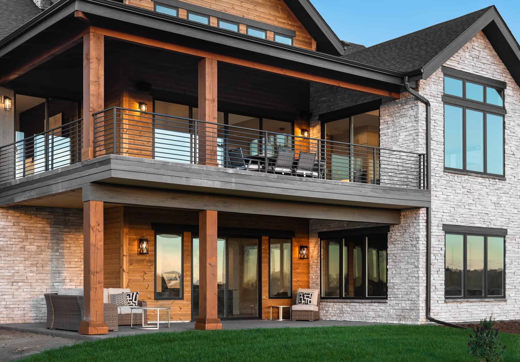 Rear View of this 2-Bedroom,3557 Sq Ft Plan -161-1180