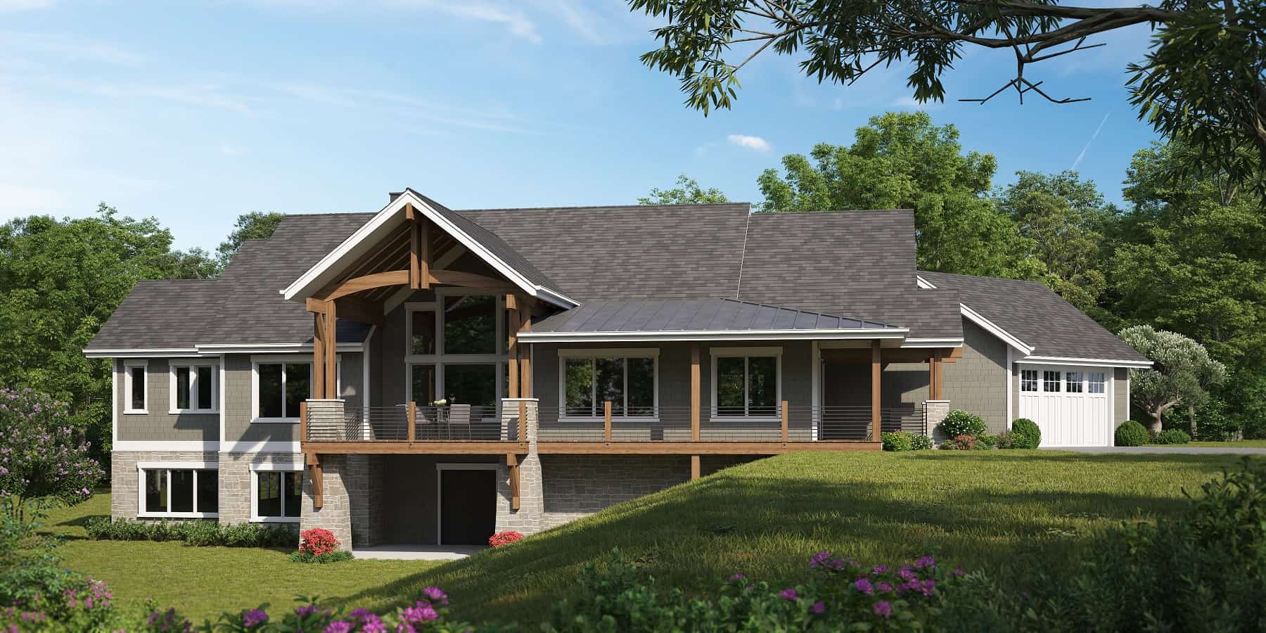 Right Side View of this 3-Bedroom,2785 Sq Ft Plan -161-1184