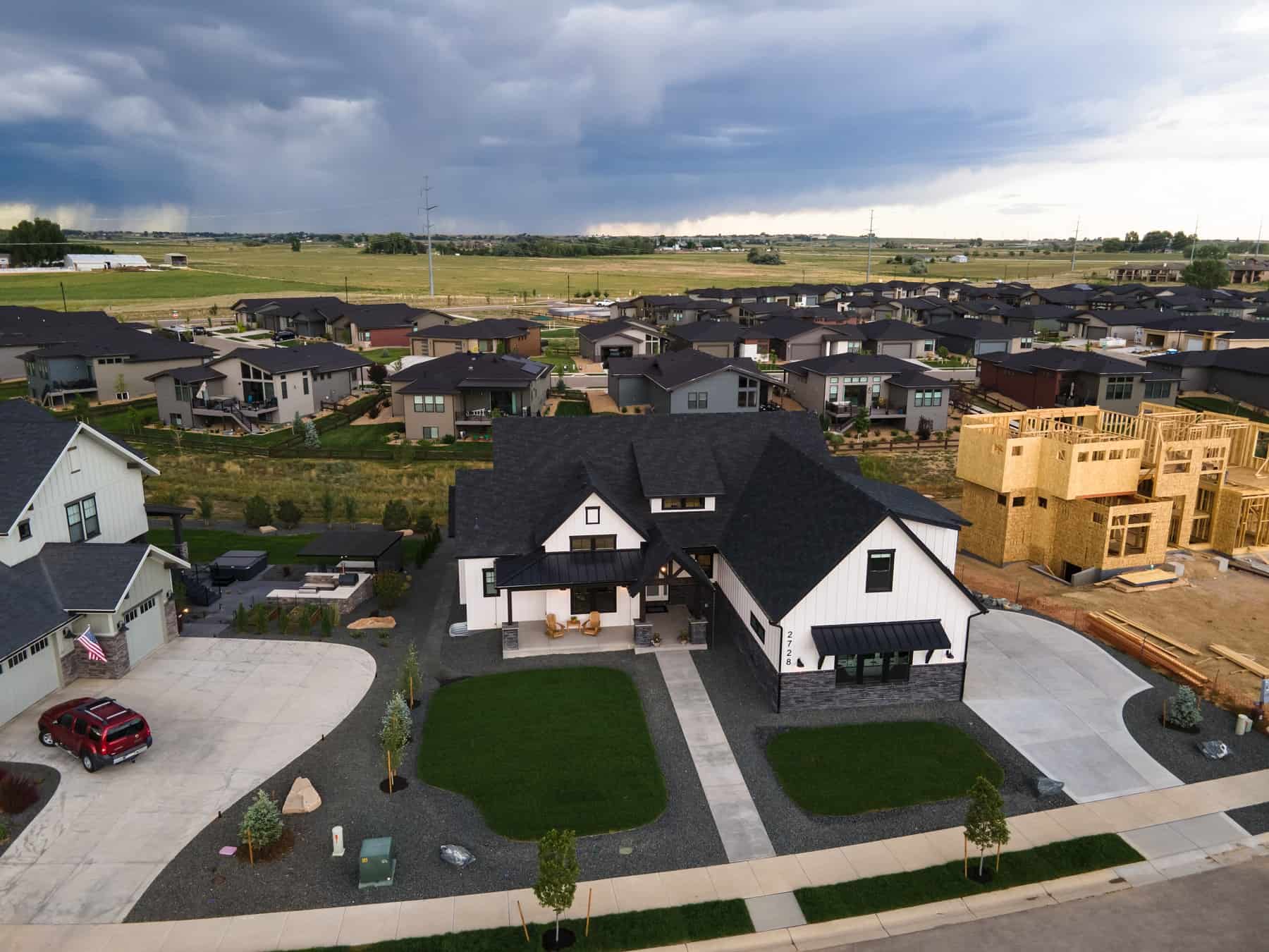 Aerial View of this 3-Bedroom,2580 Sq Ft Plan -161-1185