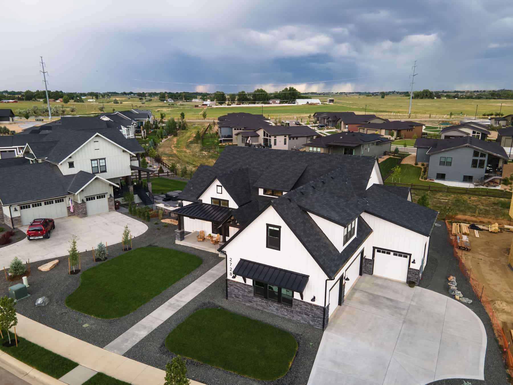 Aerial View of this 3-Bedroom,2580 Sq Ft Plan -161-1185