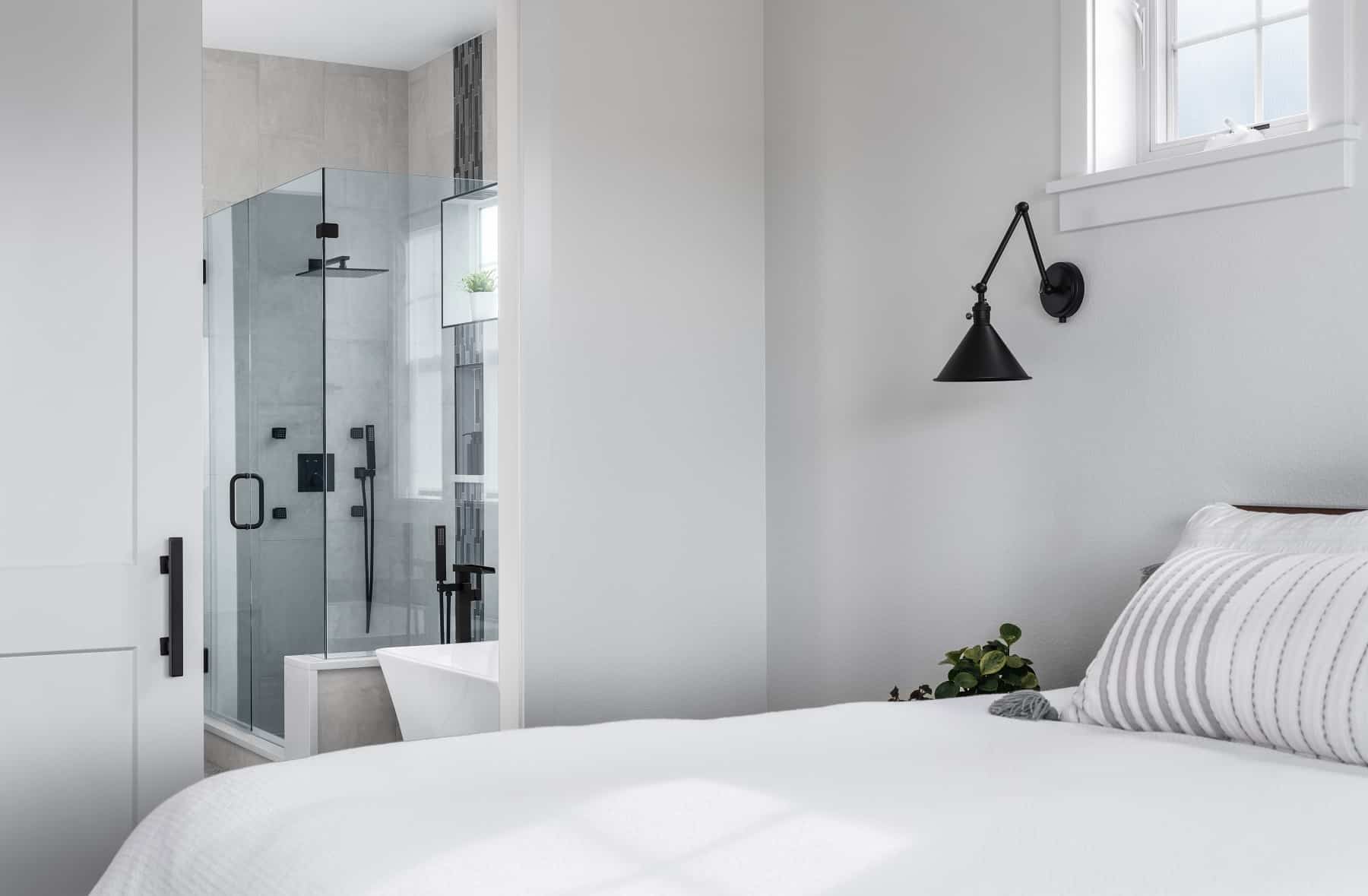 Master Bathroom: Shower of this 3-Bedroom,2580 Sq Ft Plan -161-1185