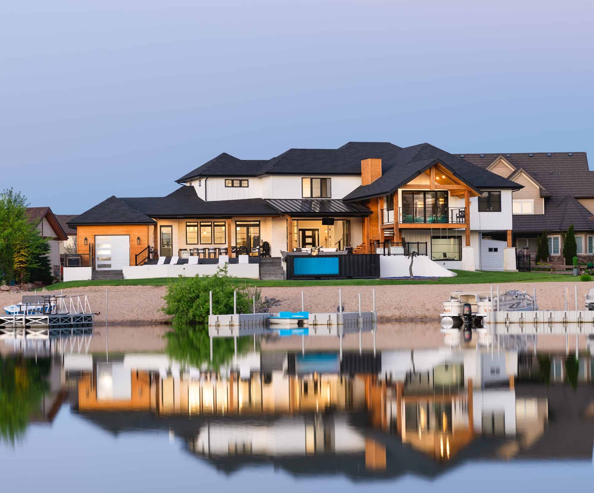 Rear View of this 4-Bedroom,4626 Sq Ft Plan -161-1188