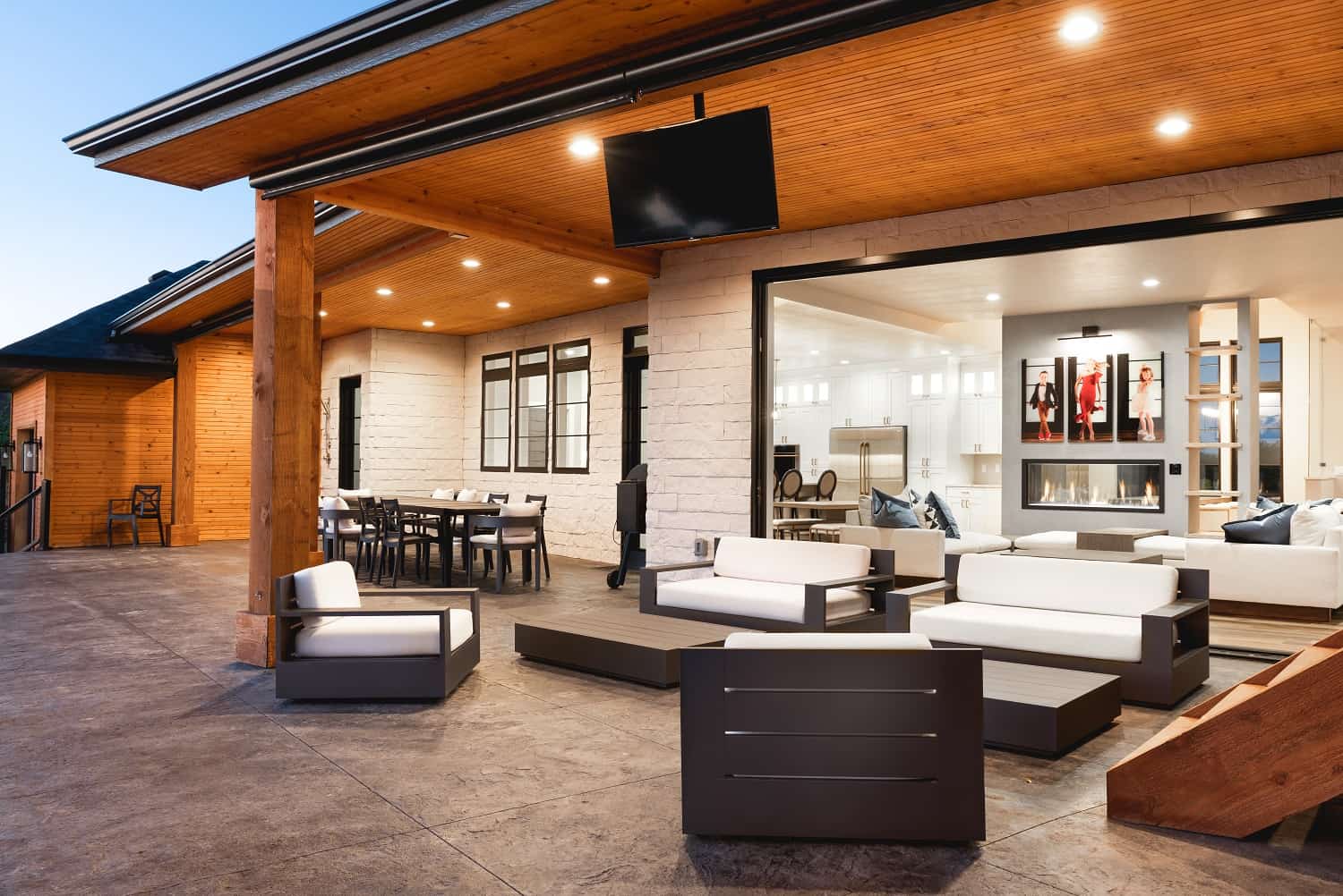 Patio of this 4-Bedroom,4626 Sq Ft Plan -161-1188