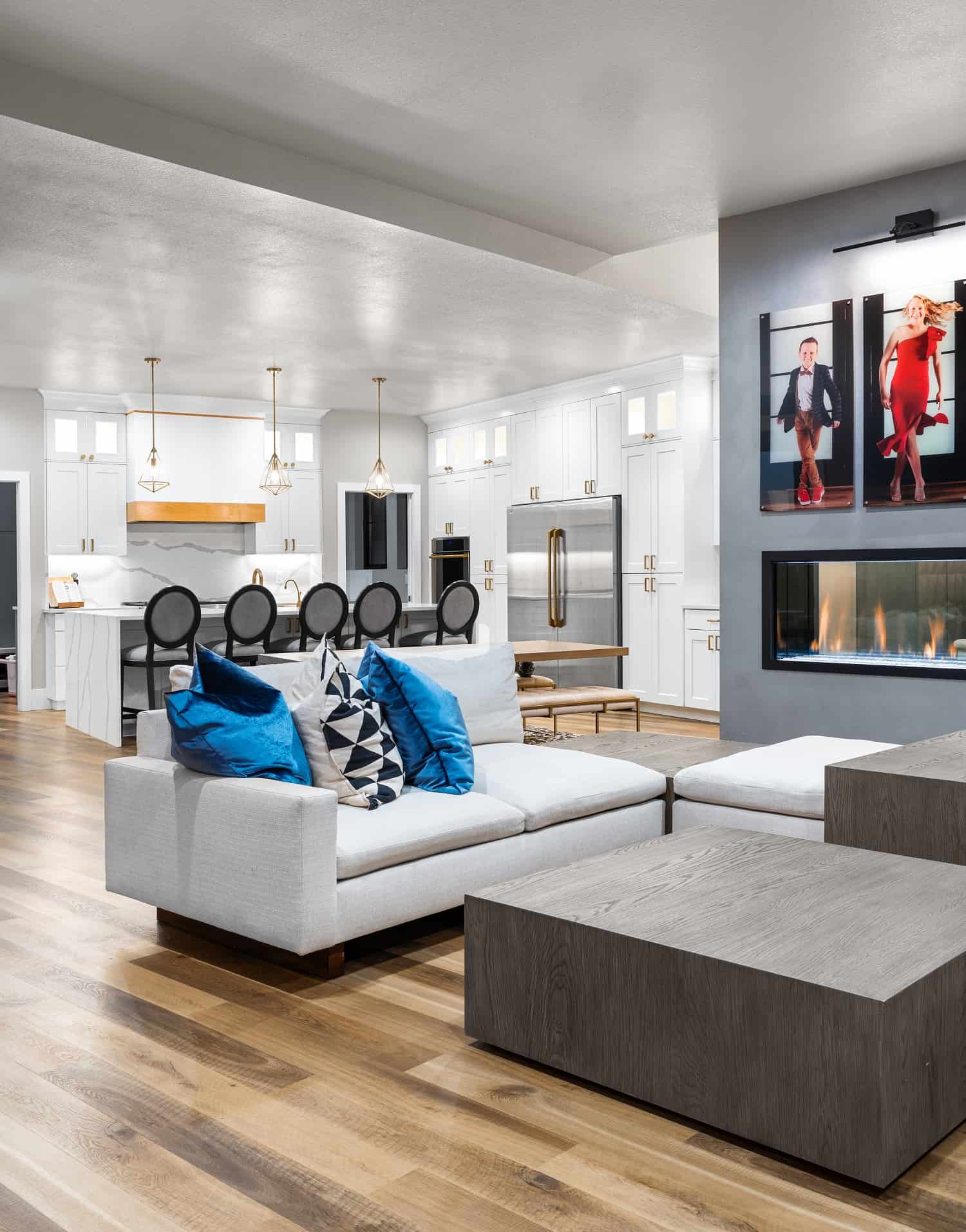 Living Room of this 4-Bedroom,4626 Sq Ft Plan -161-1188