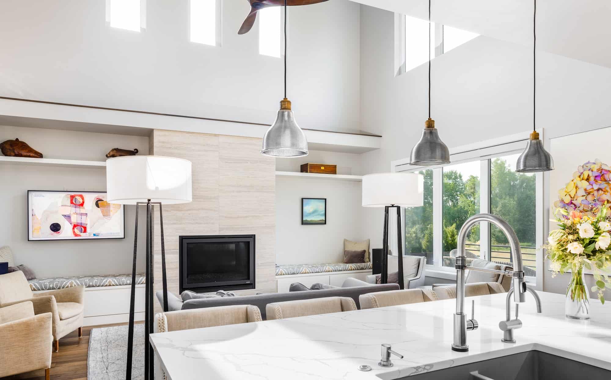 Living Room of this 4-Bedroom,2413 Sq Ft Plan -161-1189