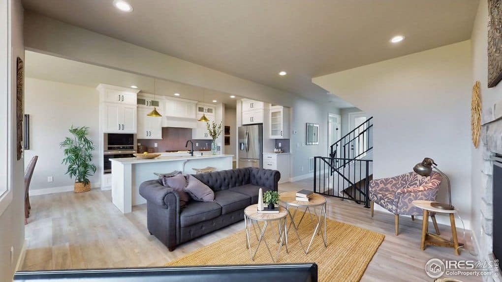 Living Room of this 3-Bedroom,1967 Sq Ft Plan -161-1193