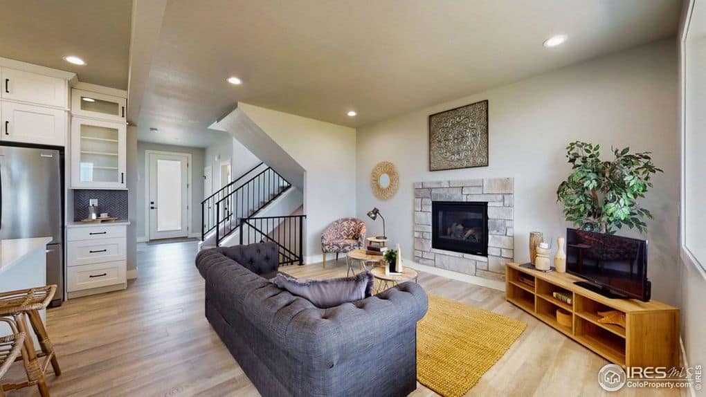Living Room of this 3-Bedroom,1967 Sq Ft Plan -161-1193