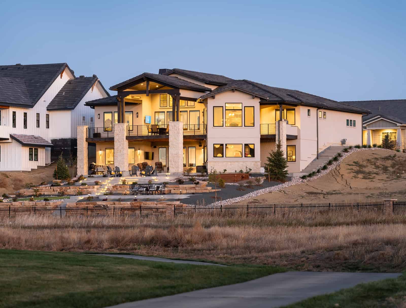 Rear View of this 2-Bedroom,2380 Sq Ft Plan -161-1204