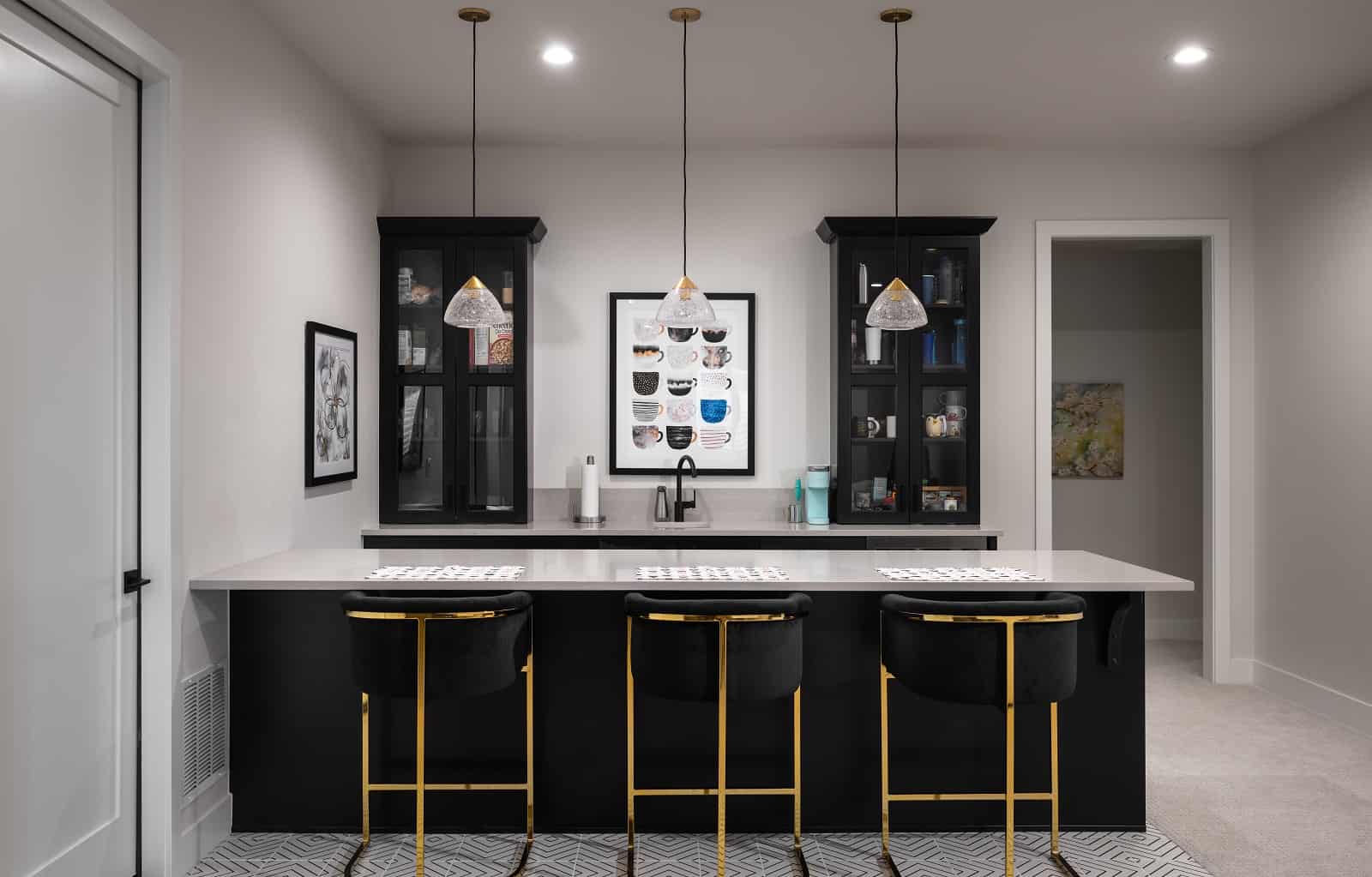 Kitchen: Breakfast Bar of this 2-Bedroom,2515 Sq Ft Plan -161-1205