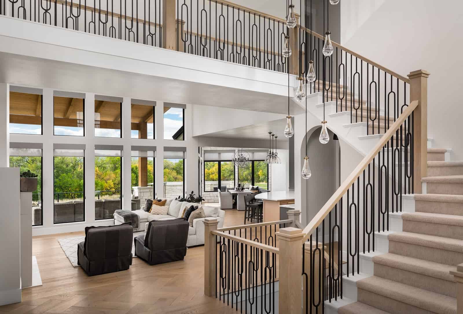 Entry Hall: Staircase of this 5-Bedroom,4146 Sq Ft Plan -161-1206