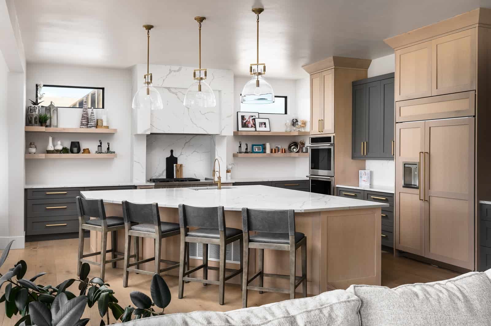 Kitchen: Kitchen Island of this 5-Bedroom,4146 Sq Ft Plan -161-1206