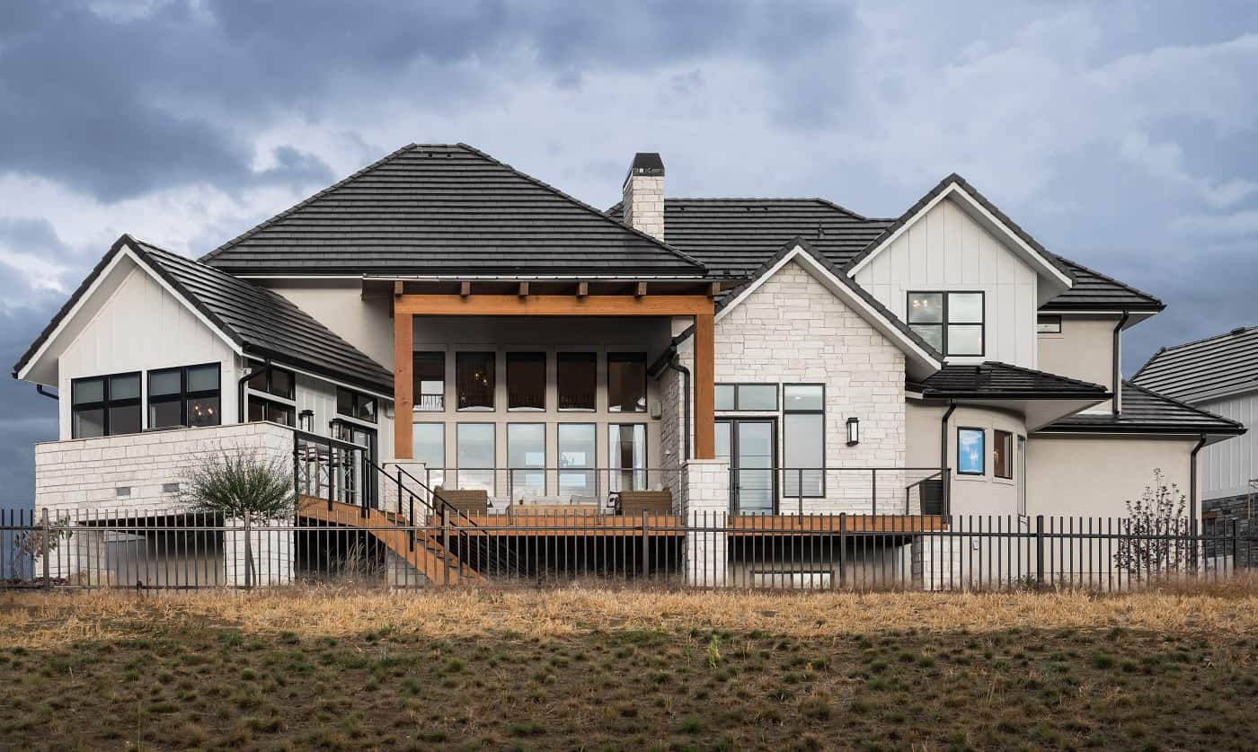 Rear View of this 5-Bedroom,4146 Sq Ft Plan -161-1206