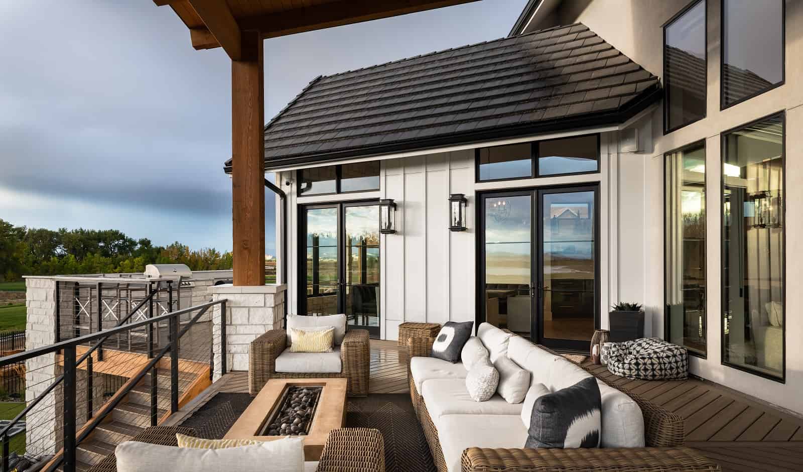 Deck of this 5-Bedroom,4146 Sq Ft Plan -161-1206