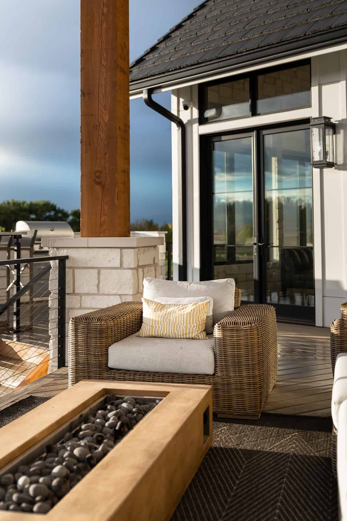 Deck of this 5-Bedroom,4146 Sq Ft Plan -161-1206