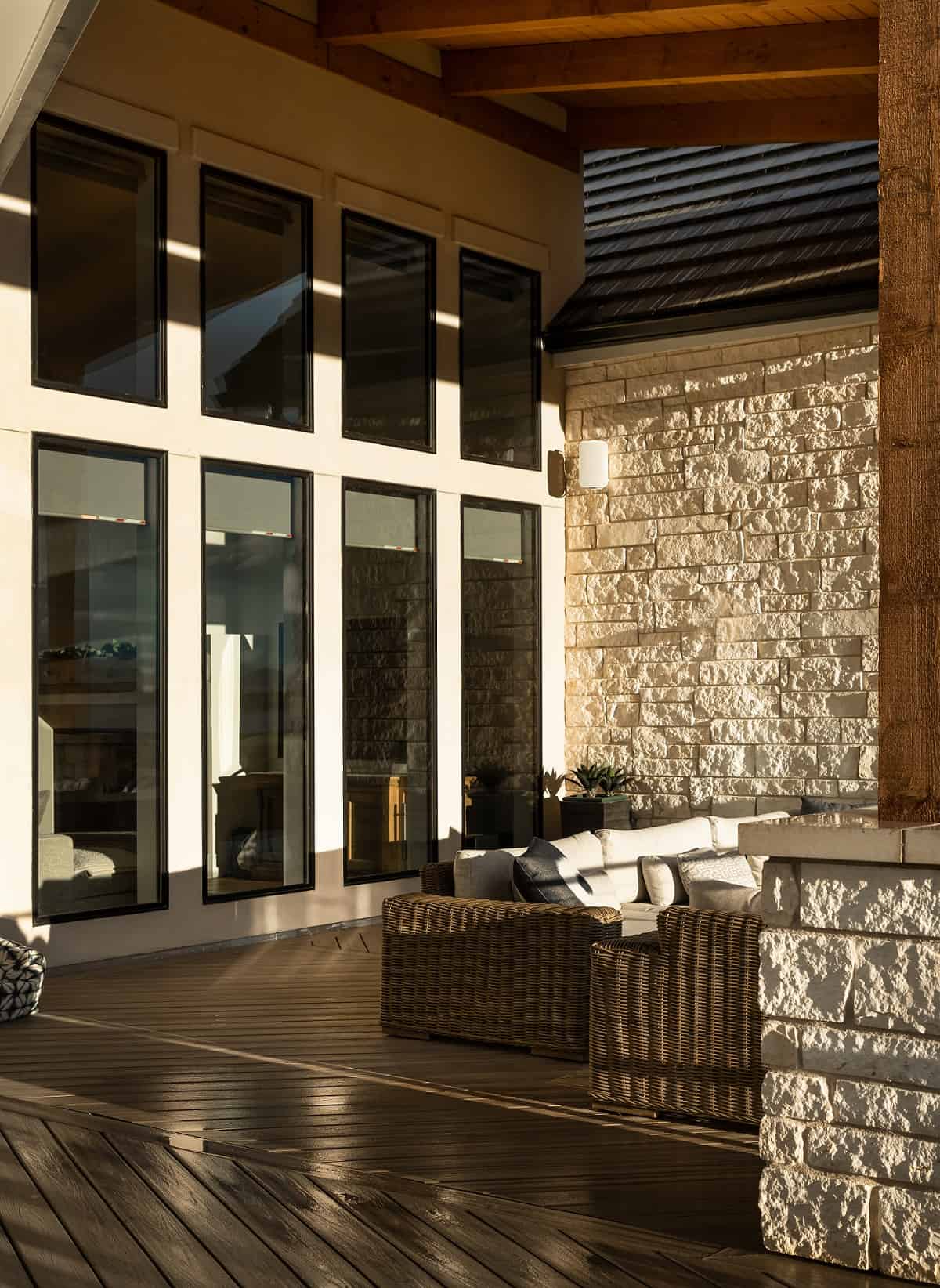 Deck of this 5-Bedroom,4146 Sq Ft Plan -161-1206