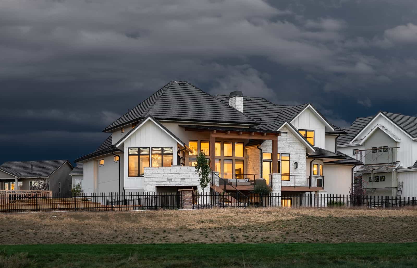 Rear View of this 5-Bedroom,4146 Sq Ft Plan -161-1206