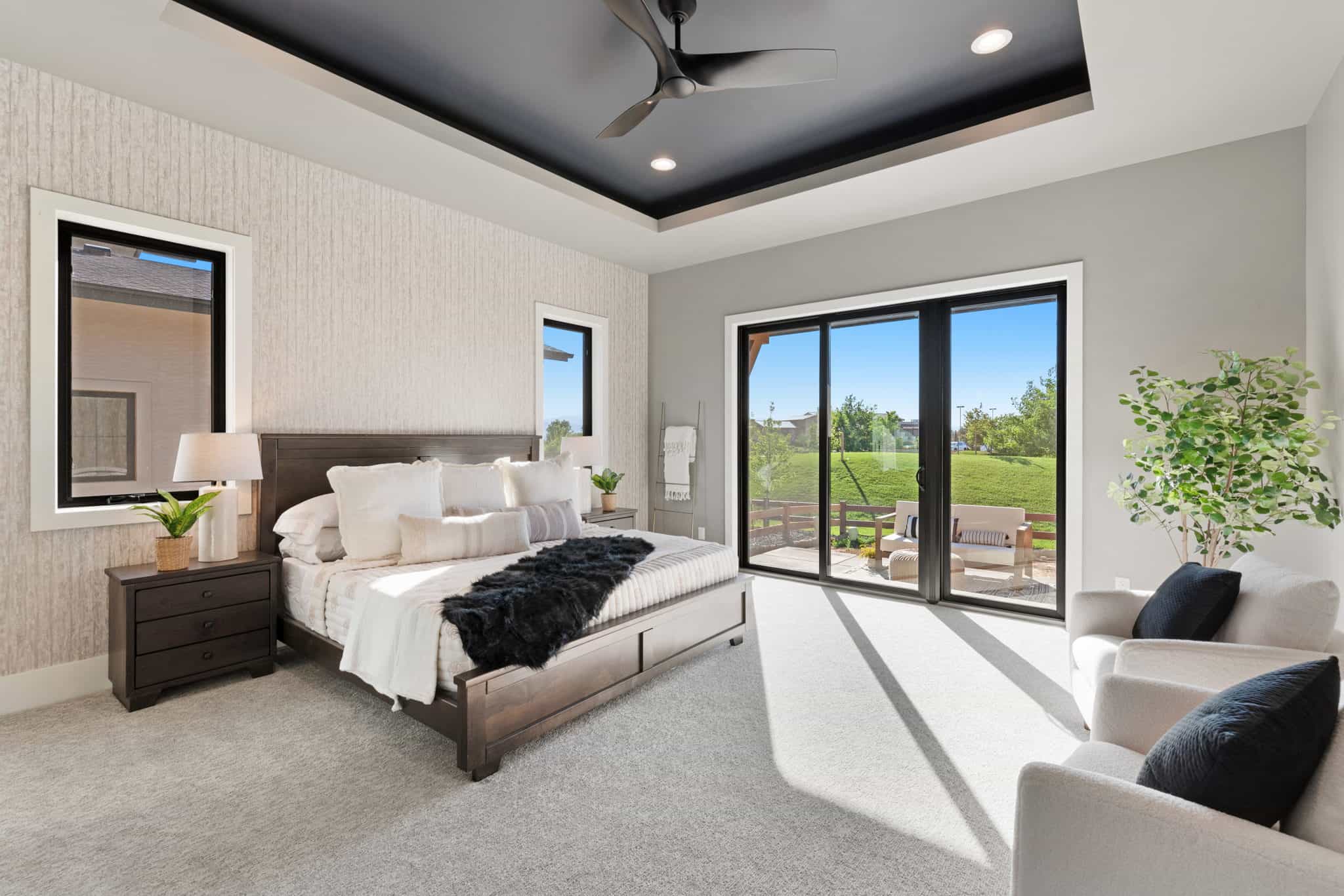 Master Bedroom of this 2-Bedroom,2615 Sq Ft Plan -161-1207