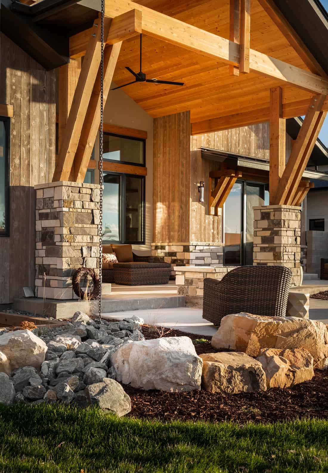 Patio of this 2-Bedroom,2615 Sq Ft Plan -161-1207
