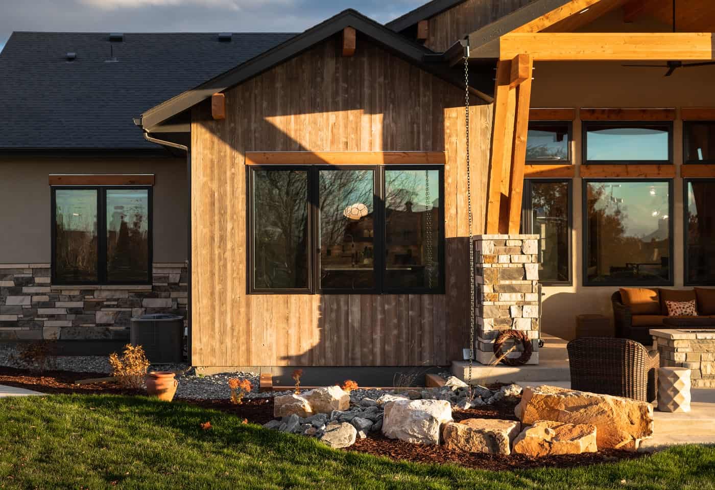 Patio of this 2-Bedroom,2615 Sq Ft Plan -161-1207