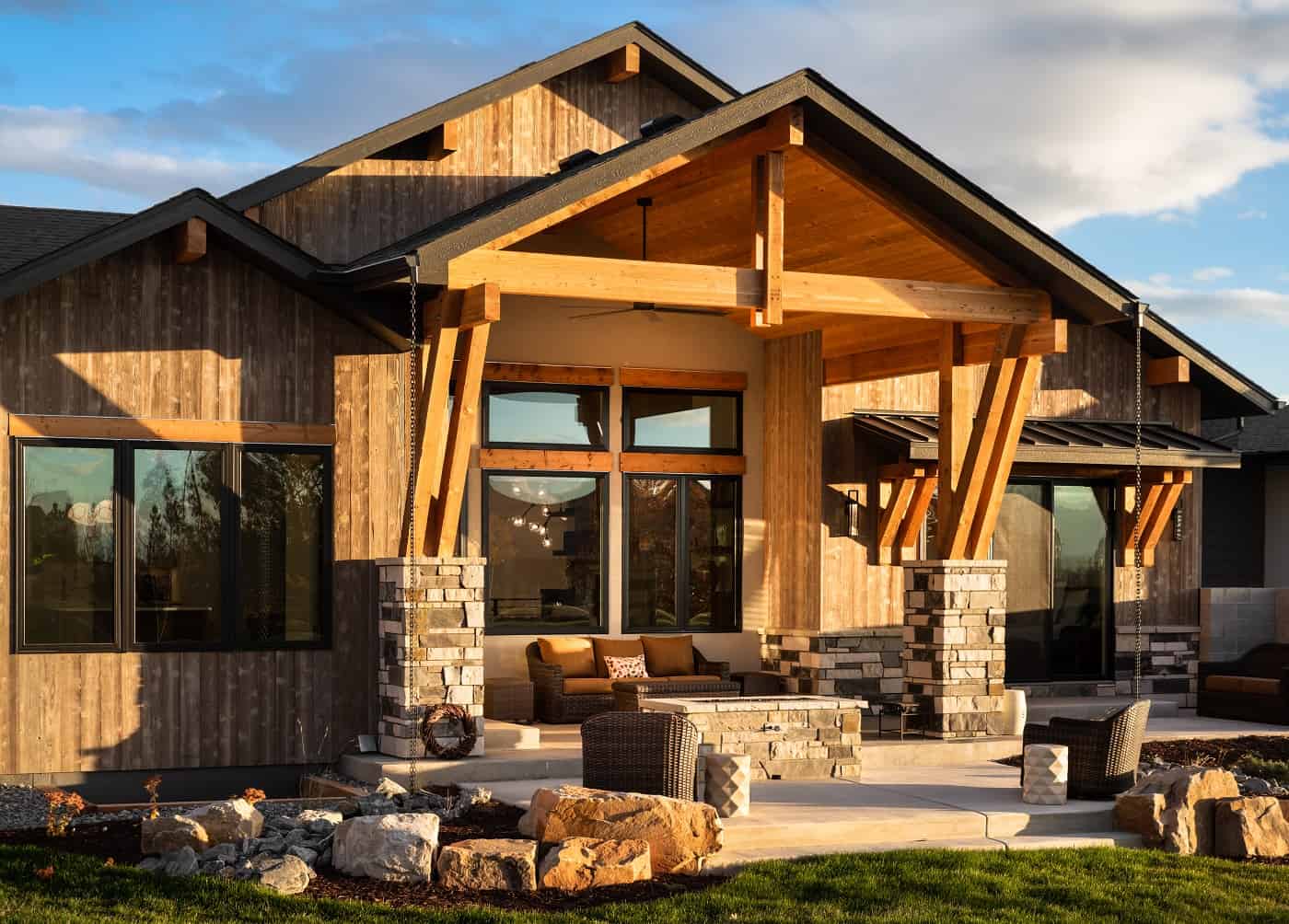 Patio of this 2-Bedroom,2615 Sq Ft Plan -161-1207