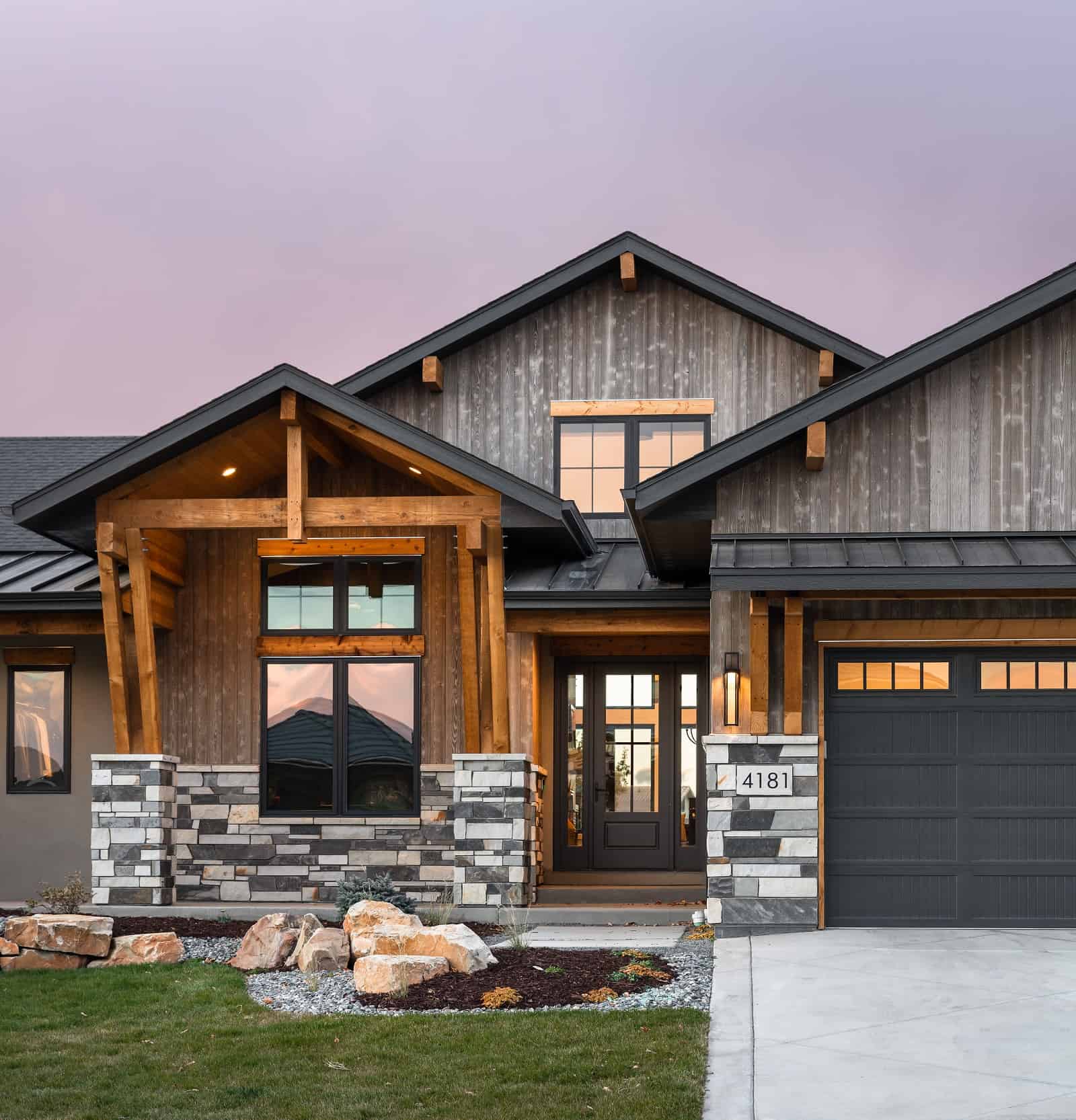 Front Door of this 2-Bedroom,2615 Sq Ft Plan -161-1207