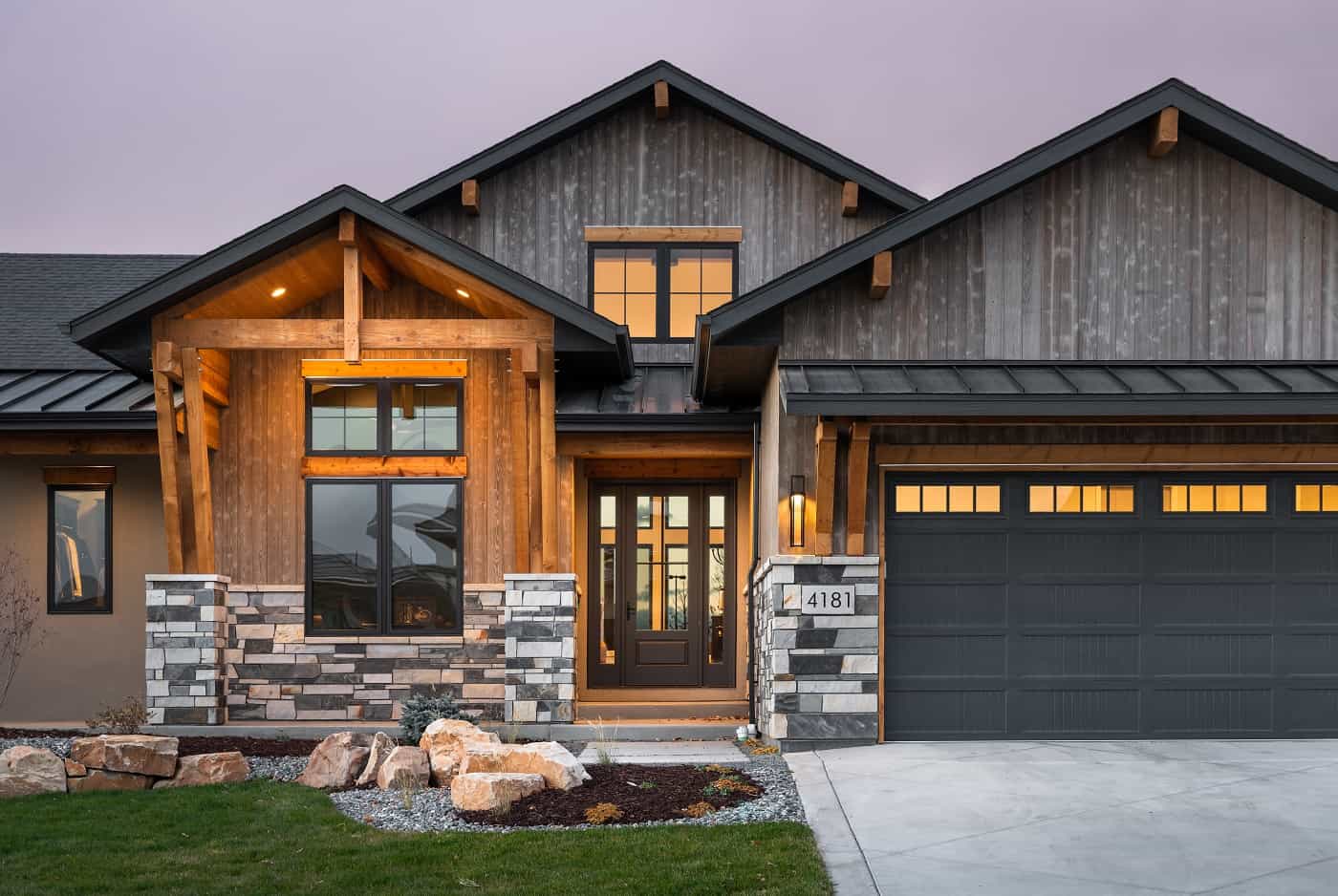 Front Door of this 2-Bedroom,2615 Sq Ft Plan -161-1207