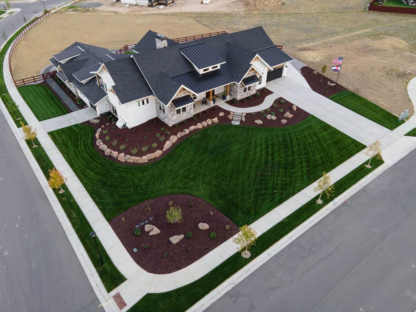 Aerial View of this 1-Bedroom,2987 Sq Ft Plan -161-1209