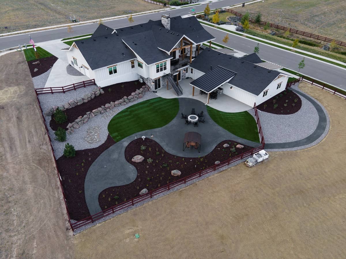 Aerial View of this 1-Bedroom,2987 Sq Ft Plan -161-1209