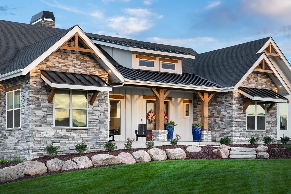 Side View of this 1-Bedroom,2987 Sq Ft Plan -161-1209