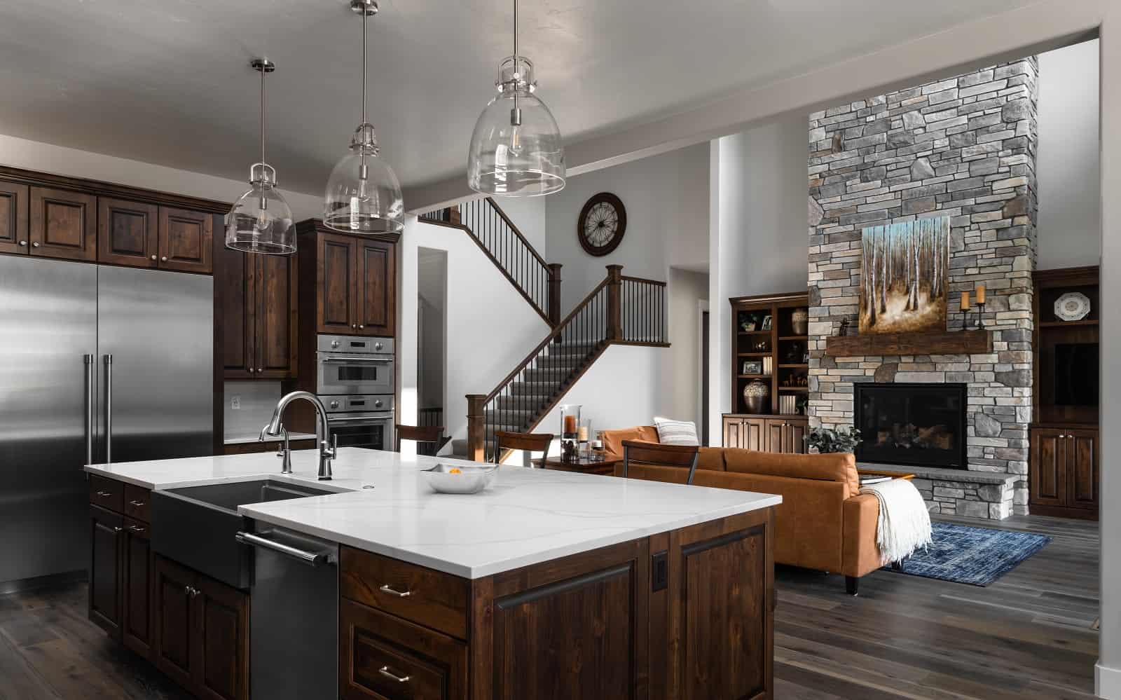 Kitchen: Kitchen Island of this 3-Bedroom,2956 Sq Ft Plan -161-1210