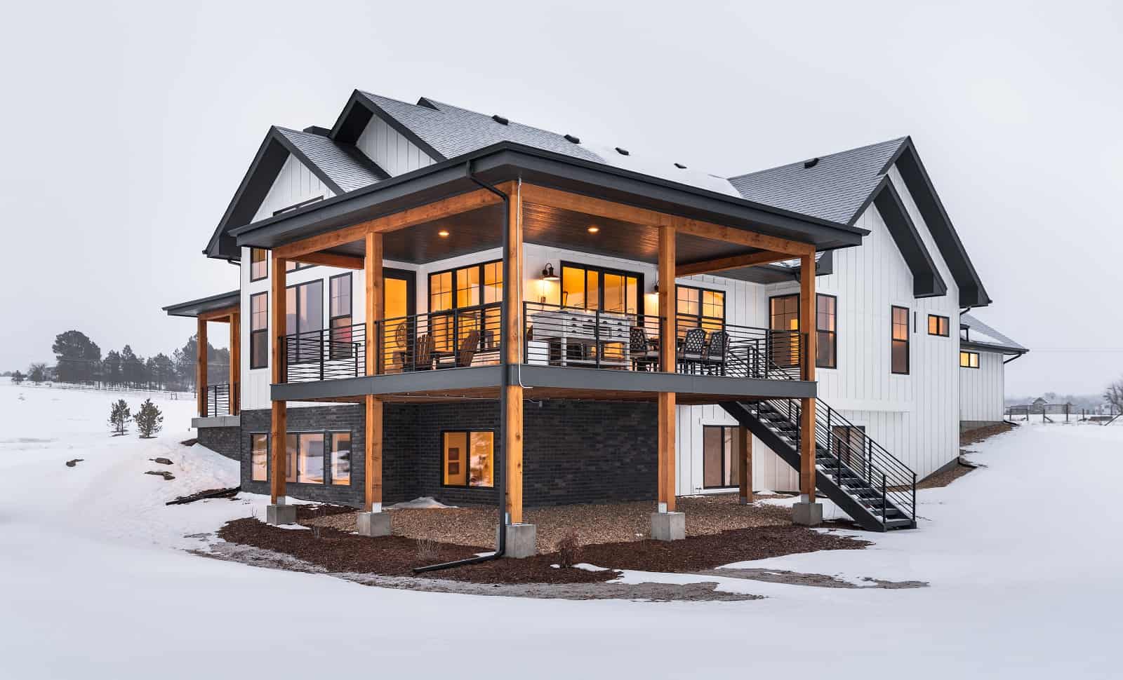 Right Side View of this 2-Bedroom,2330 Sq Ft Plan -161-1213